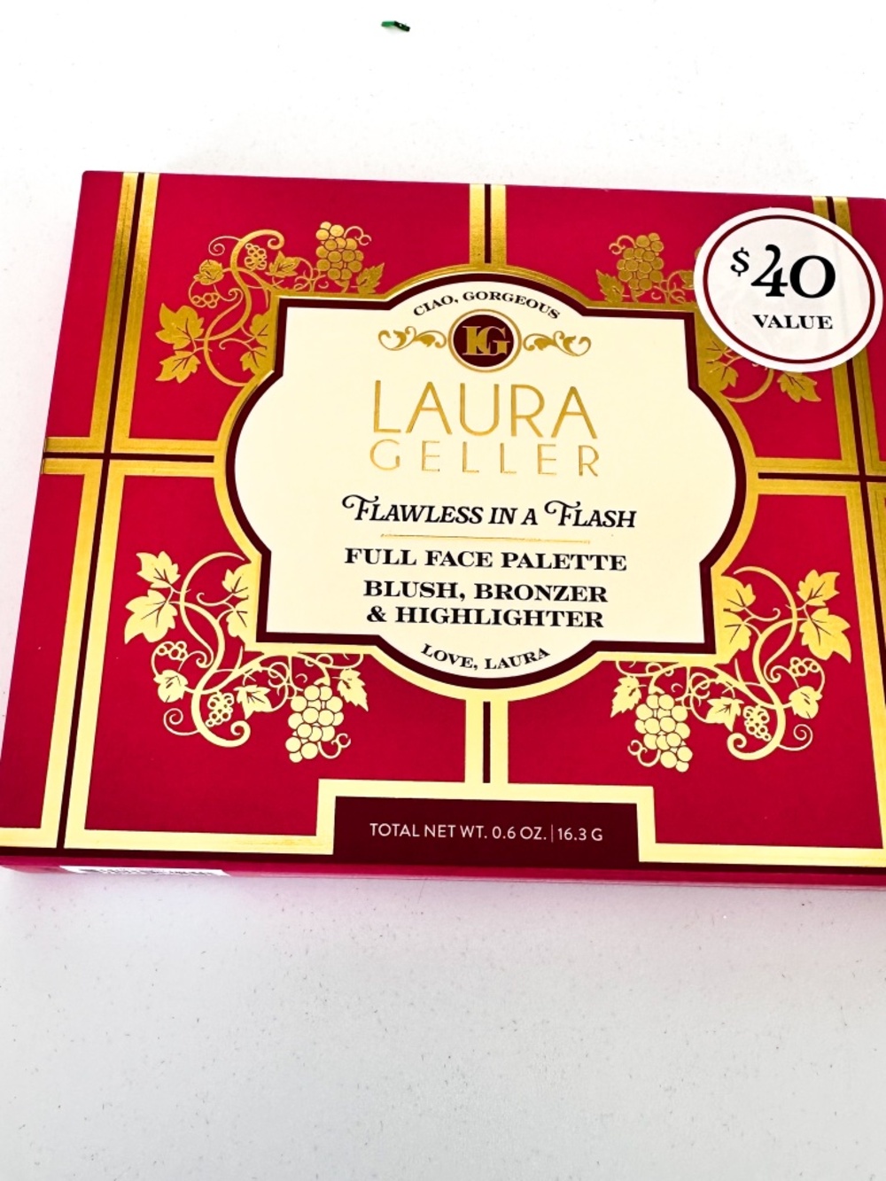 NEW LAURA GELLER Flawless Flash Full Face Palette Blush Bronzer Highlighter